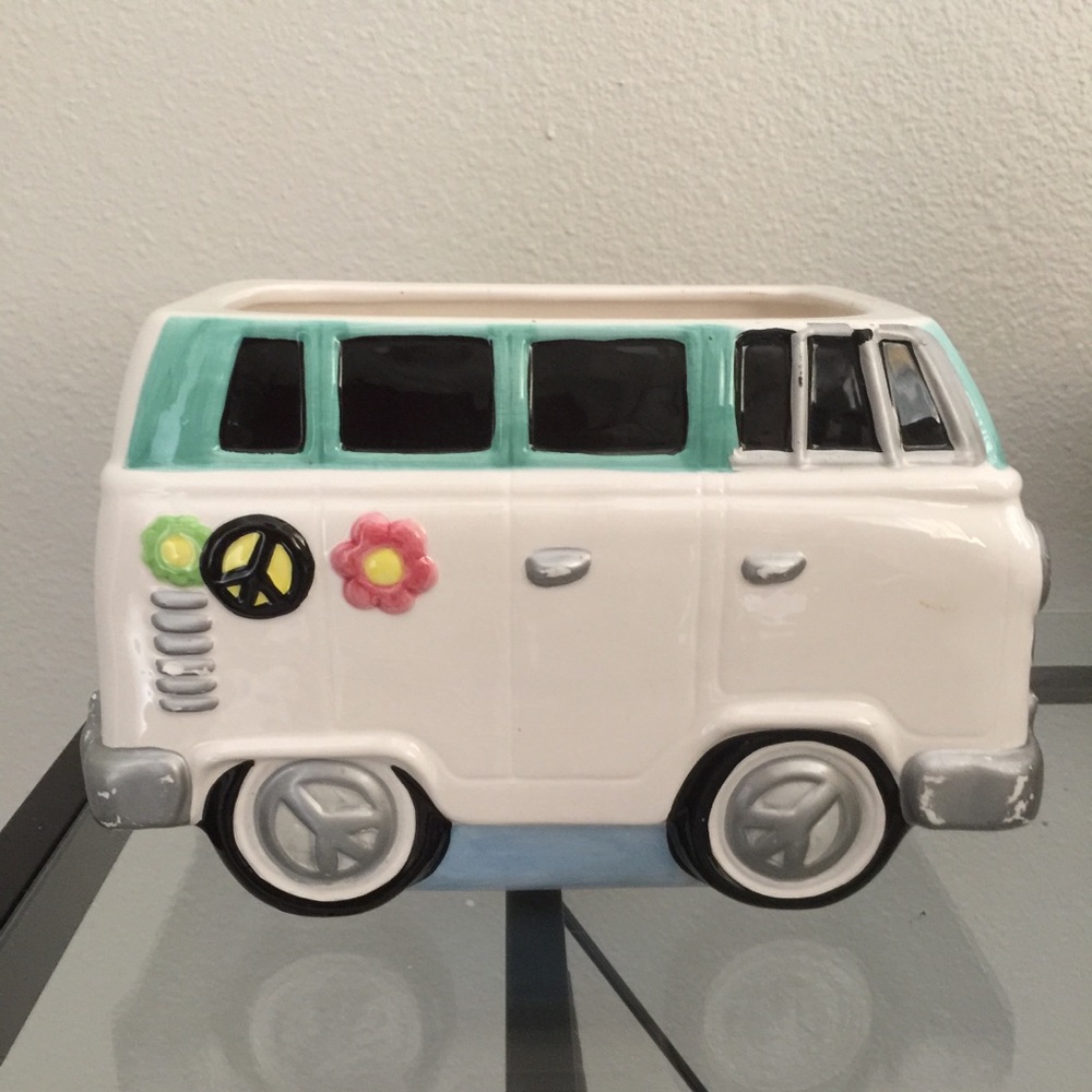 Vintage 1997 lotus VW cookie jar No Lid Rare htf~